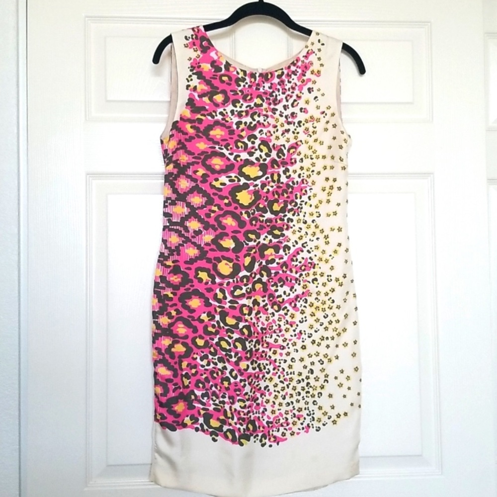 Valentino 100% silk multi color dress. Size 2.